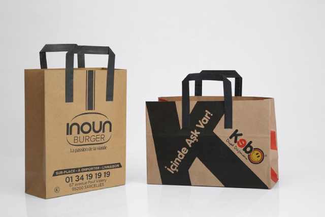 paper bags with handles wholesale - showcase - 2