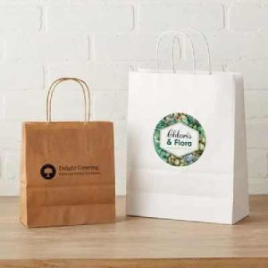 paper bags with handles wholesale - showcase -4