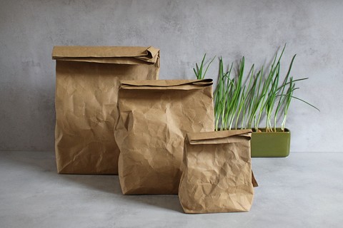卸売クラフト紙袋 - 再利用可能で多目的