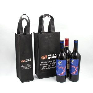 2023 wine custom promotion gift bag reusable non woven wine bags 6 bottle wine tote bag 9