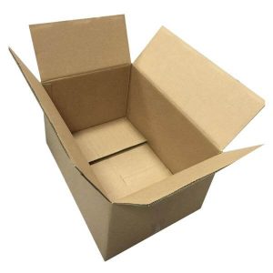 brauner Umzugskarton Versandkartons für Postversandkartons 12x12 Fabriklieferung braune Schachtelverpackung 1