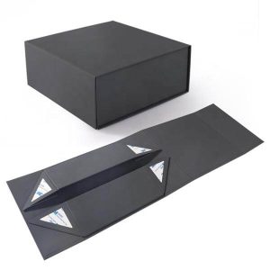 caja magnética plegable personalizada barata caja de regalo plegable con cierre magnético 1