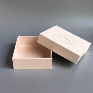 logo personnalisé beau design boîte cadeau en carton rigide pour bijoux 2