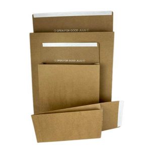 사용자 정의 로고 갈색 크래프트 종이 우편물 가방 친환경 우편 신발 의류 속옷 포장 가방 우편 사첼 종이 봉투 3