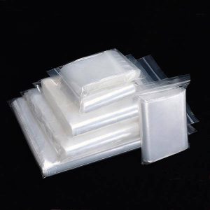 맞춤형 도매 식품 등급 투명 폴리 재밀봉 가능한 플라스틱 지퍼 잠금 백 1