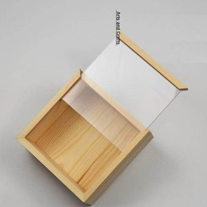 customized wood box with acrylic lid ,wood gift box wood storage box 5