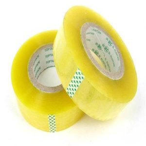 tovární přímý prodej lepicí bopp gumová páska pro balení použití tištěné bopp pásky role vodotěsné kartonový obal kartonový box guma 1