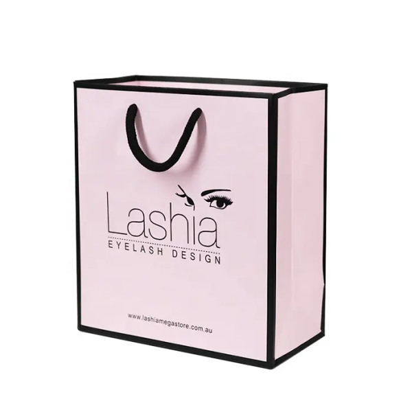 Custom Luxury Gift Garment Paper Shopping Bags With Logo Print - 1