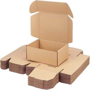 hot sale customized boxes for packaging kraft paper corrugated clothes shipping paper gift mailing box 1