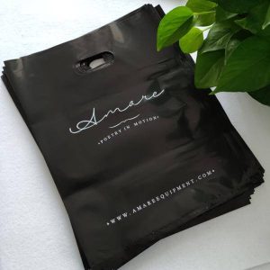 hot selling custom logo size waterproof bags for shopping fold shopping bag plastic shopping bag 1