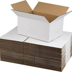 manufacture white shipping carton 10x7x5 inches small corrugated cardboard boxes 1
