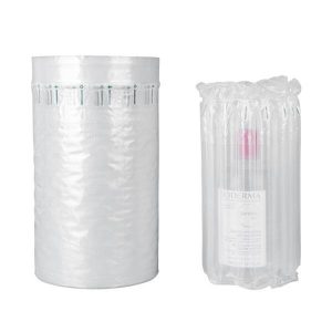 Stødsikker oppustelig luftsøjleindpakning boblerulle 30% genanvendeligt materiale beskyttende emballagefilm 1