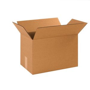 górna tektura brązowa firmowe pudełko z tektury falistej do pakowania przesyłek 1