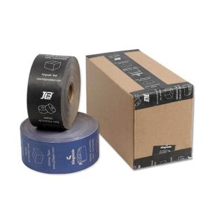 water activated gummed reinforced kraft paper tape custom logo kraft paper tape for packing brown tape 1
