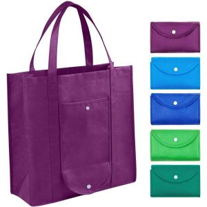 all'ingrosso economico eco pp non tessuto shopping bag riciclato non tessuto grocery tote bag personalizzato riutilizzabile shopping bag con logo prin 1