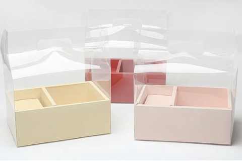 подарочные коробки оптом - прозрачные пластиковые лотки