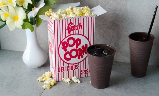 Torebki na popcorn luzem - Pudełka na popcorn