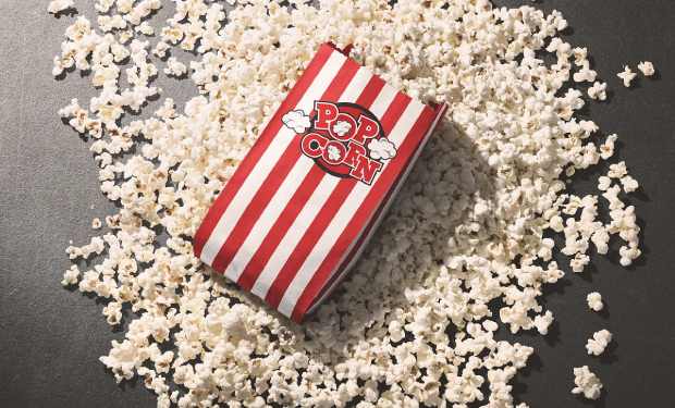 Sáčky na popcorn ve velkém - Tradiční papírové sáčky