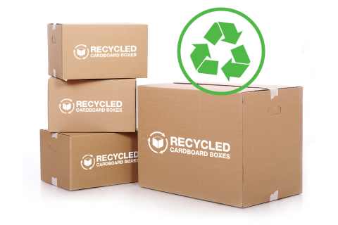 Pudełka wysyłkowe hurtowo - materiał z recyklingu