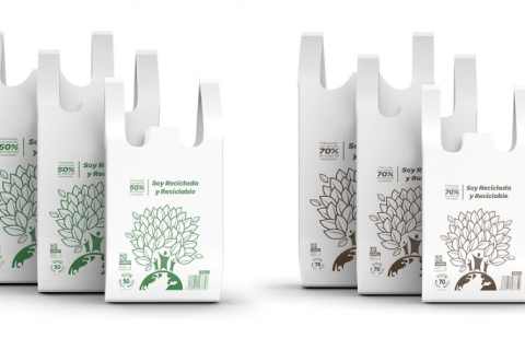 卸売ショッピングバッグ - リサイクル材料