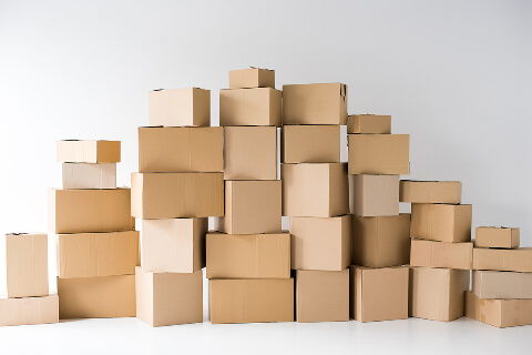 Hurtowe dostawy wysyłkowe - Pudełka z tektury falistej
