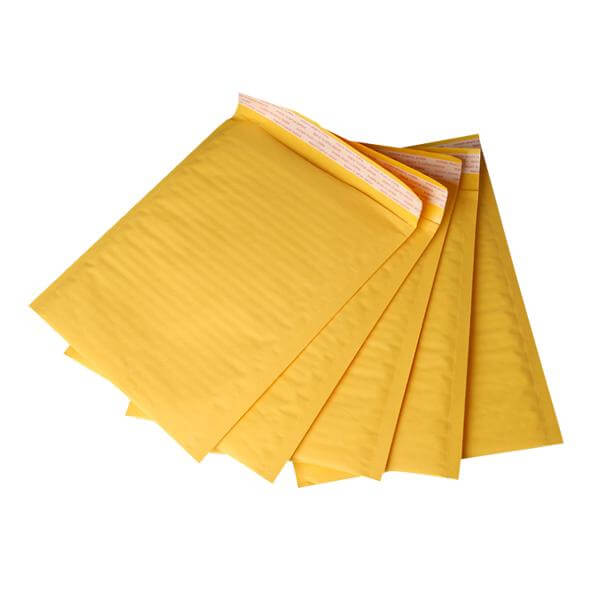 200 Count #000 Kraft Bubble Padded Envelopes 4x8 Inches - Recyclable Shipping Mailers