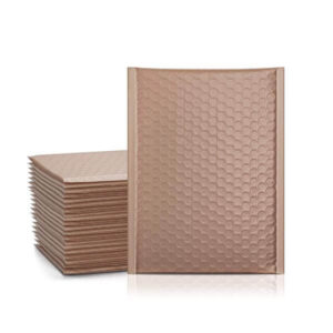 6x10 inch coke soda color champagne brown padded envelopes lined wrap poly bubble mailer for shipping packaging mailing 1