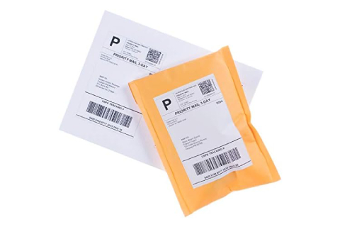 Индивидуальные этикетки и наклейки для пузырьковых почтовых упаковок