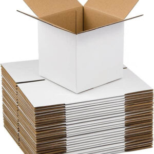 custom logo shipping mailer gift box 6x6x6 inches small corrugated cardboard boxes 1