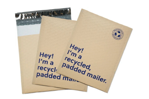 ανακυκλωμένα γραμματοκιβώτια φυσαλίδων