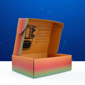 оптовая почтовая упаковка пользовательские обе стороны печати гофрированные коробки доставки частный логотип толстый картон почтовая коробка 1