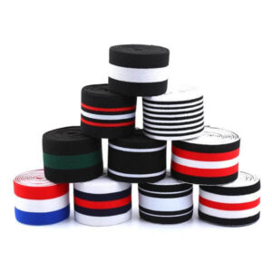 4cm striped elastic tape ribbon for waistband and sewing 1