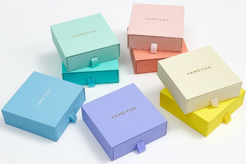 colori e finiture personalizzate scatole per gioielli all'ingrosso