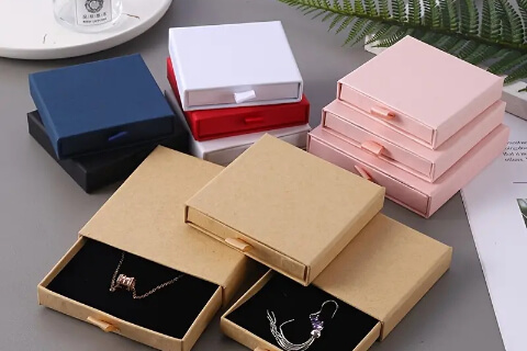 scatole per gioielli di dimensioni personalizzate all'ingrosso