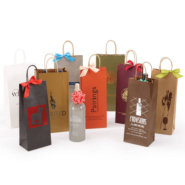 paper wine bags for gift