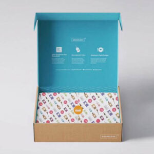 hair packaging box custom logo clothing coloured mailer boxes 1