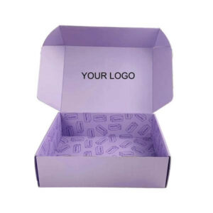 wholesale custom logo eco black kraft corrugated cardboard paper clothing packaging shipping mailer box 1
