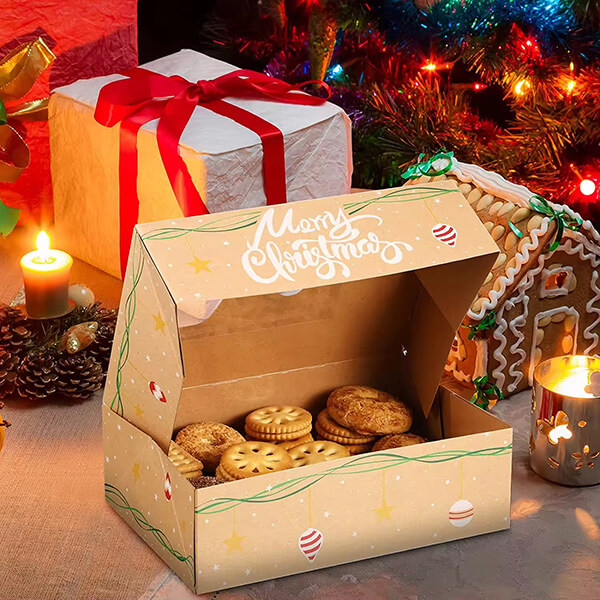 weihnachtsgeschenkboxen für lebensmittel