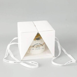 custom best selling cake boxes ivory board white color custom oem packing boxes for packiging with quality assurance 1