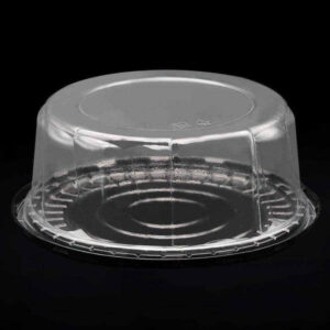 custom clear cake boxes container transparent plastic food cake packaging pet disposable cake box with clear lids 1