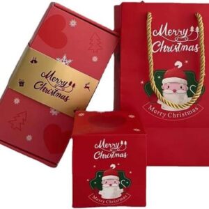 custom folding printed christmas luxury box christmas cardboard gift box 1