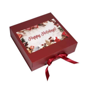 customizable christmas packaging foldable cardboard empty boxes for gift packaging 1