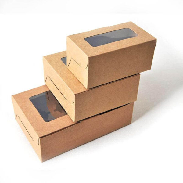 eco friendly custom logo printed 6 12 holes cupcake packaging boxes white brown kraft paper cupcake gift boxes in bulk 2