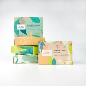 full colors custom printing recycled small handmade soap art paper box packaging wholesale 1