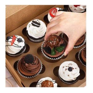 low price kraft boxes custom cupcake paper box for sale 1