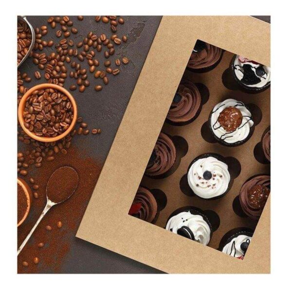 low price kraft boxes custom cupcake paper box for sale 5