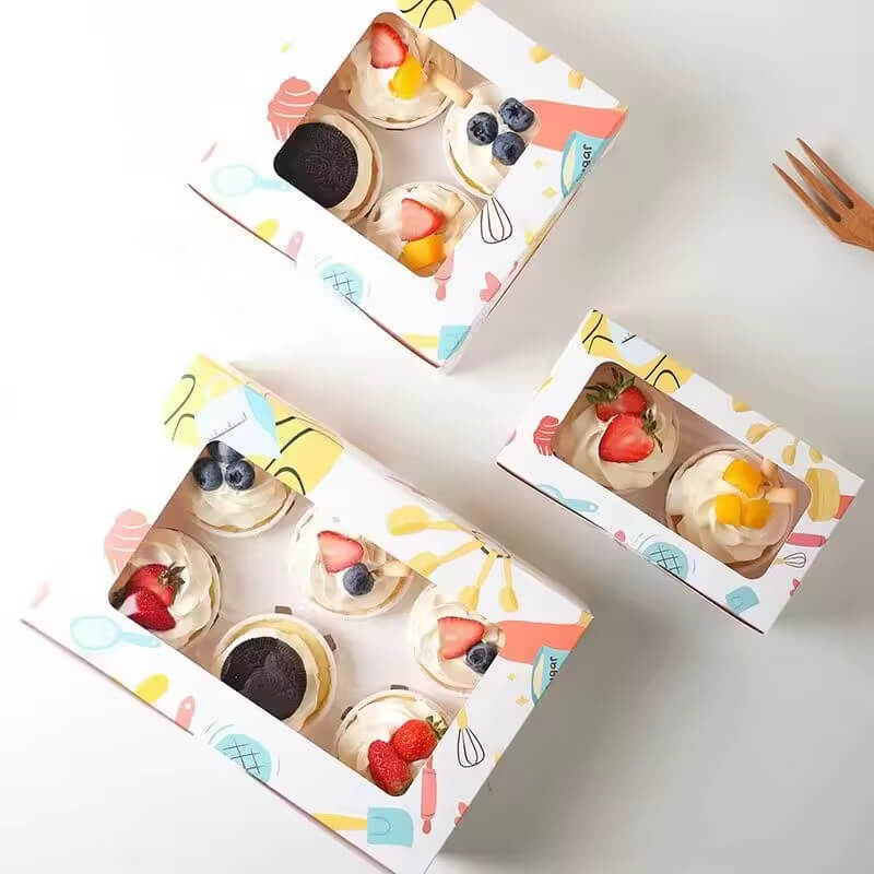 paper cupcake boxes