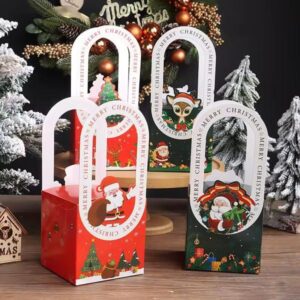 recyclable candy apple packaging christmas small gift packaging box apple christmas small gift packaging box 1