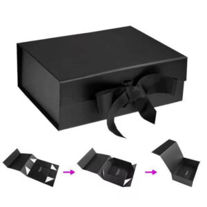 schwarze magnetische Geschenkbox Großhandel 1