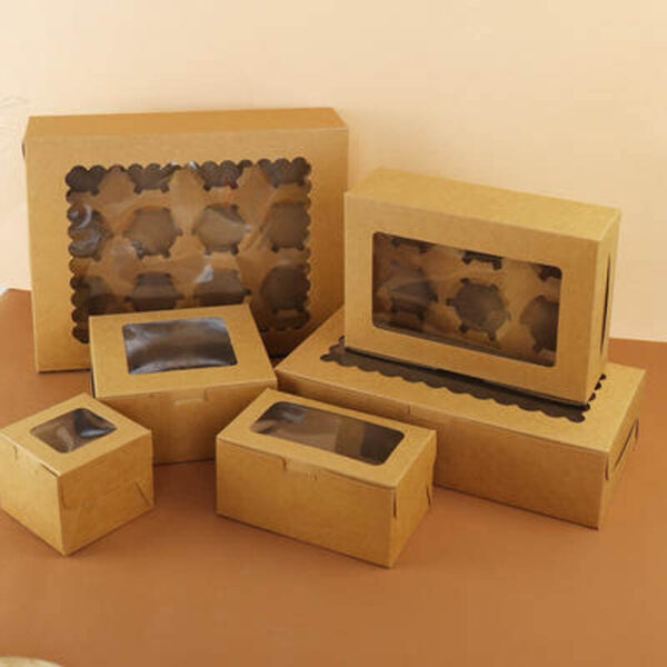 dessert containers cupcake cookie cake boxes box for 12 cupcakes with window 10 x 6 cavity cupcake boxes 2